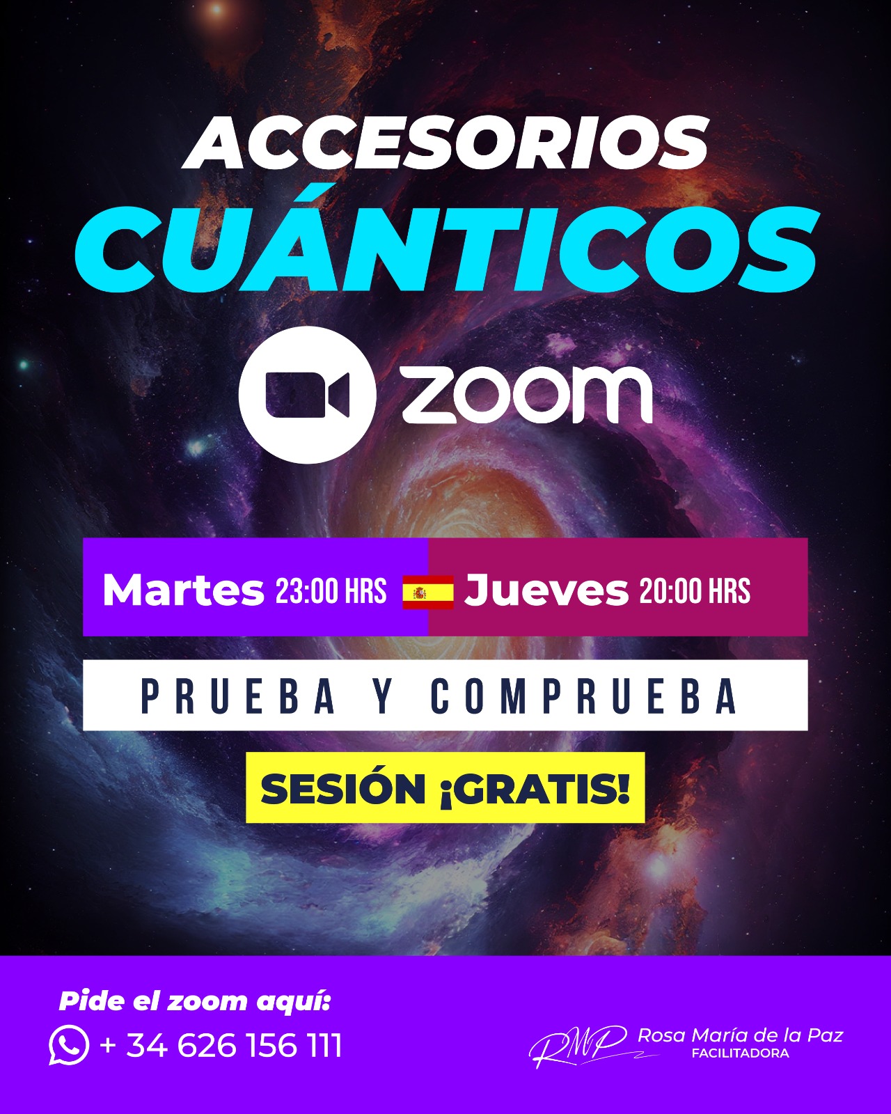 ZOOM MARTES Y JUEVES
